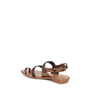 SARTO by Franco Sarto NWOT Ellis Slingback Flat Sandal Brown Strappy Casual 7.5